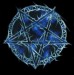 Modrý pentagram